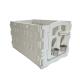 White Insulated Polyethylene Calf Hutches Weather Resistant Rectangular Shelter For Dairy Calves