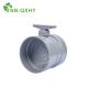 Manual PVC/UPVC Plastic Ventilation Check Butterfly Valve for Customized Requirements