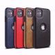 Iphone 12 Pro Max Car Line Stitching PU PC Leather Soft Phone Cover Luxury Cell Case
