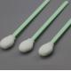 Mobile Phone Sterile Q Tip Swabs White Big Round Sponge Head SGS Approved