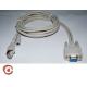 RJ 45 telecomunication cable to 9 pin DB cable male