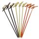 Multicolor Party Bamboo Knot Picks , Nontoxic Bamboo Toothpicks With Knot