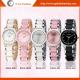 KM02 Pink Bracelet Watch Bangle Watches Woman Girls Office Lady Watch KIMIO Quartz Watch