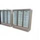 2 / 3 Door Air Cooled Refrigerated Display Cabinet White Commercial Large Capacity