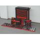 Red & Black Metal Premium Tool Chest Professional Movable Tool Cabinet