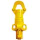 Yellow Drilling Rig Spare Parts API 8C DG Series Drilling Hook For Oilfield