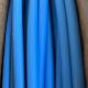 125C Heat Shrink Insulation Tube Blue , 2x Flexible Polyolefin Heat Shrink Tubing