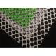 10mm*10mm Hole Size Plastic Mesh Netting White And Green Color Extruded