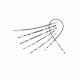 Low Friction Push Pull Cable Mechanical Control Cable Including Linkage
