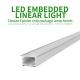 Embedded linear light_embedded hard light bar_embedded linear light_embedded