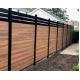 Beautiful Wood Clour 6ft FRP Fencing High Durability Low Maintenance