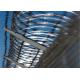 Steel Wire Material Razor Barbed Tape Wire Galvanized Surface Treatment