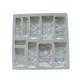 8000times Decorative Silicone Art Artificial Stone Molds ISO9001 Wall Tile