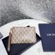 ODM Christian Dior Mini Designer Purses A5 CD Pouch Bag Diamond Genuine Leather