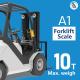 Professional  Digital Forklift Scales 5000kg Balance Industrial Truck Use