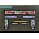 LCD Shelf Edge Display Indoor Digital Signage Advertising Player 60mm Stretched Bar Screen