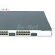 AC 120/230V Used Original Cisco Gigabit Layer 3 Network WS-C3750G-24T-E 3750