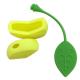 New Lemon Silicone Loose Tea Strainer Herbal Spice Infuser Filter Tools
