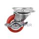 Swivel Furniture Casters Wheels 20kg Side Mount Casters With Brakes