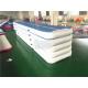 Inflatable Floating Yoga Mat , Air Track Gymnastics Mat For Training Exercise