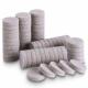 1 1.5 Beige Self Adhesive Felt Pads For Curio Cabinets Chair Legs