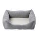 OEM ODM Pet Products FiberEVA Checkered Rectangle Linen Dog Beds