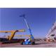 Flexible Moving Straight Boom Lift , Aerial Man Lift Automatic Pressure