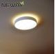 Modern metal resturant ceiling lighting up down lighting Hotel ceiling lamp ring contemporary ring acrylic led lamps