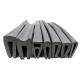 Flexible Rubber Edge Trims for Glass or Metal Sheets U Profile EPDM or PVC Extrusion