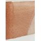 Corrosion Resistant Flat Wire Copper Wire Mesh / Rf Shielding Mesh 1m Roll