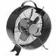 SAA 20cm Black Retro Electric Fan Table Fan 2 Speed Australia Metallic With 4