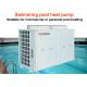 Low Energy Consumption Air To Water Source Heat Pump , Pool Air Source Heat Pump