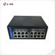 16 Port GE Managed Industrial Ethernet Switch 8x100/1000M SFP Network