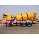 LHD & RHD 6x4 Tri-Ring 375HP 8--12CBM concrete cement mixer truck for Malaysia
