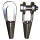 Durable Lifting Rigging Equipment Galvanized Steel Us Type G416 Open Type Spelter Sockets