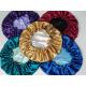 OEM ODM 49cm Satin Hair Bonnet For Sleeping Plain Dyed Colored
