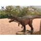 Real Estate Outdoor Dinosaur Life Size Artificial Carnotaurus Models