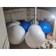 Customized Size PVC Inflatable Advertising Balloon 1m Dia For Trade Show