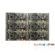 Black Solder Printed Circuit FR4 PCB Board 1 OZ Copper Security Monitor Application