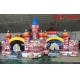 New Design Kids Inflatable Castle With 0.55mm PVC For Amusement Park RQL-00203