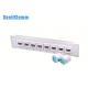 utp cat5e or cat6 8 port 1u rj45 network mini patch panel