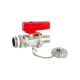 LT-106 thread ball valve Brass Ball Valve with Forged Two-Piece Body with female$male threaded WOG