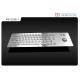 400×124mm Steel Mechanical Keyboard Full Metal Keyboard Support Linux Unix