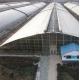 Initial Payment Film or Polycarbonate PC Covered Double Arch Beam Tunnel Greenhouse