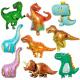 Wholesale Dinosaur Series Balloons Tyrannosaurus Rex Brontosaurus Charizard Dinosaur Party Theme Decorative Foil Balloon