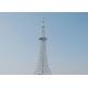 5m - 180m Metal Self Supporting Antenna Tower , Hot Dipped Home Radio Tower