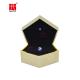Printed Luxury Packaging Gift Custom Product Earring / Twin Rings Jewelry Packaging Boxes