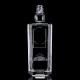 750ml 75cl Super Flint Square Embossed Glass Bottle with Screw Cap Rum Vodka Whisky