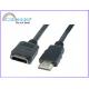 High Speed 1.8M HDMI cable v1.4  19pin female to A type male with Ethernet Channel Audio Retun 