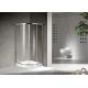 Curved Corner Shower Enclosure , 900x900x2000mm  Shower And Bath Enclosures chrome  aluminium
